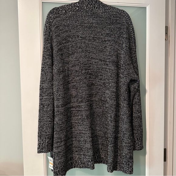 Macy’s Charter Club Womens Sweater 3X Gold Button Detail Cardigan Open F… - Picture 6 of 11